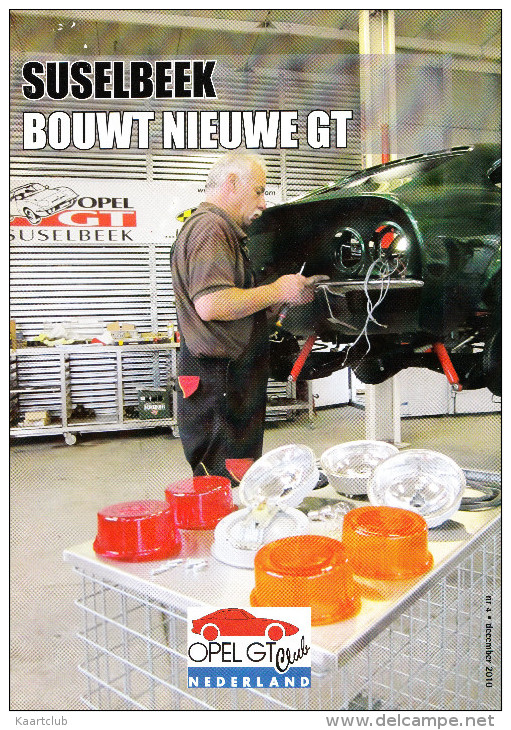 OPEL GT CLUB Nederland Magazine - Nr. 4  December  2010 - Andere & Zonder Classificatie