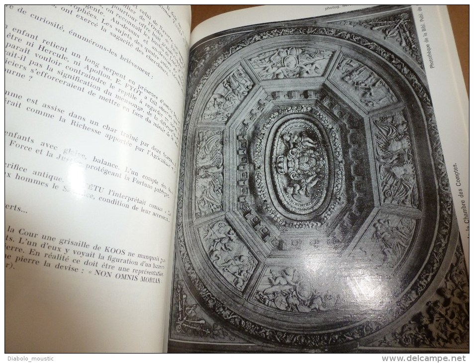 1983 dédicace manuscrite de Albert Colombet à Mme T. pour son livre  "LE PALAIS DE JUSTICE DE DIJON ANCIEN PARLEMENT "