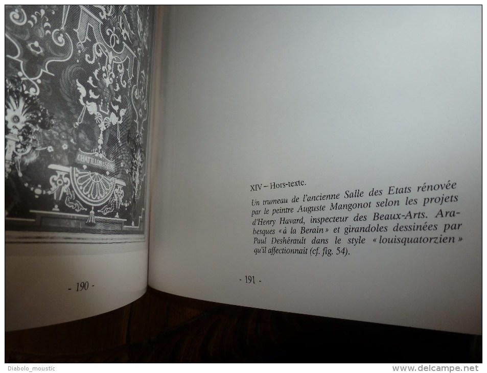 1987  LA SALLE DES ETATS DE BOURGOGNE ,   par    Yves Beauvalot