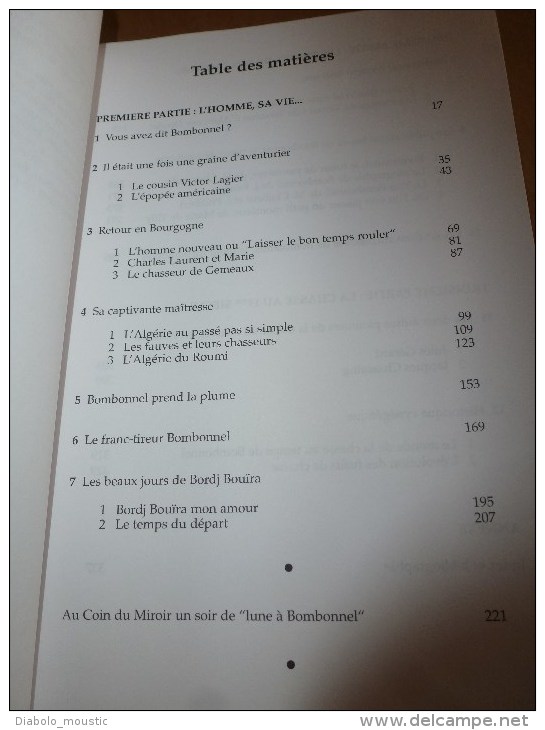 1999 dédicace manuscrite de Yves Cléon à Chantal B. avec son livre BOMBONNEL AVENTURIER DIJONNAIS