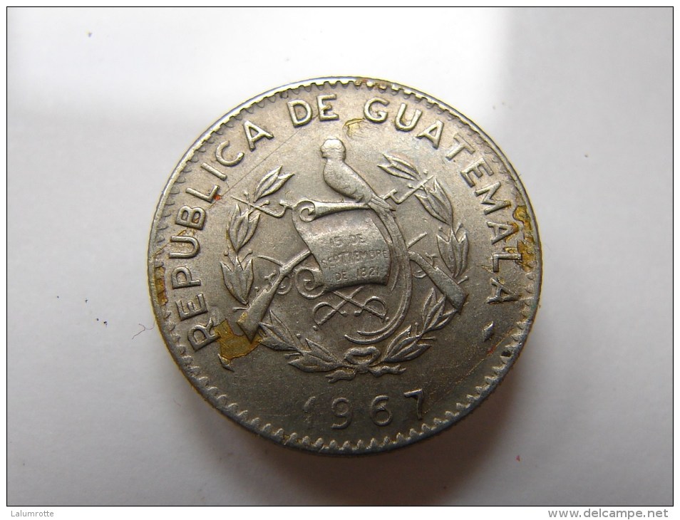 PA. Mo. 14. 5 Centavos. Guatemala. 1967 - Guatemala