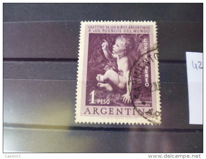 ARGENTINE TIMBRE DE COLLECTION  YVERT N° 42 - Luchtpost