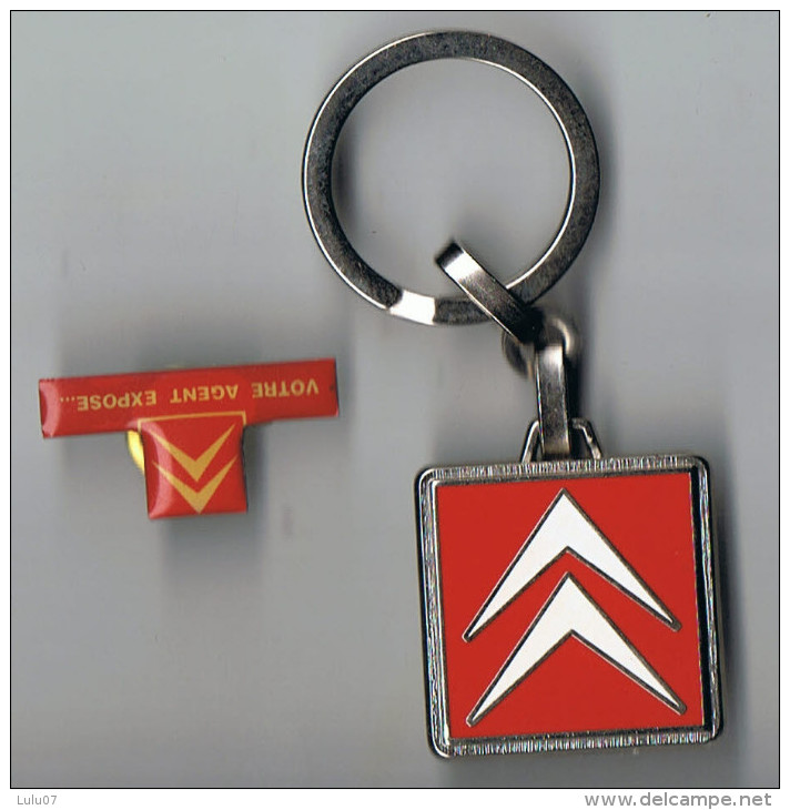 Porte Clef & Pin´s     Citroen      La Seyne - Key-rings