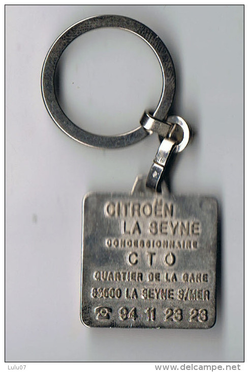 Porte Clef & Pin´s     Citroen      La Seyne - Key-rings