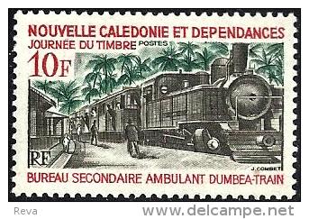 NEW CALEDONIA 10 FRANCS AMBULANT DUMBEA TRAIN SET OF 1 MINTH 1950's SG484 READ DESCRIPTION !! - Nuovi