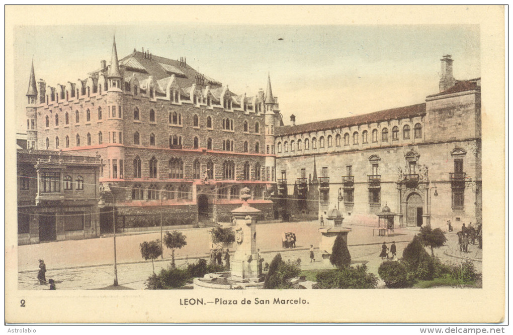 León. Plaza De San Marcelo CP - León