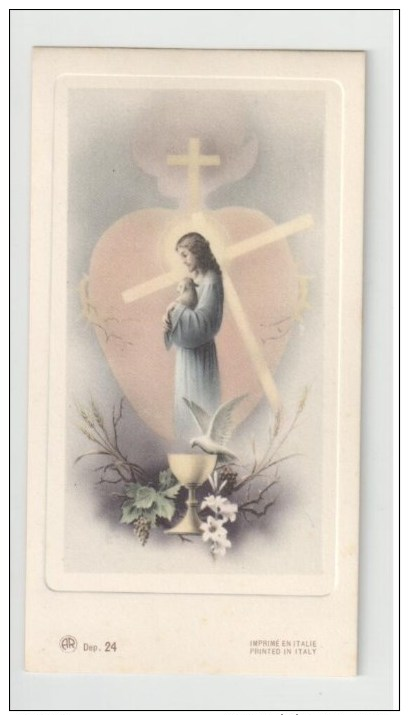 HOLY CARD, SANTINO D´EPOCA - AR Dep. 24  - - Santini