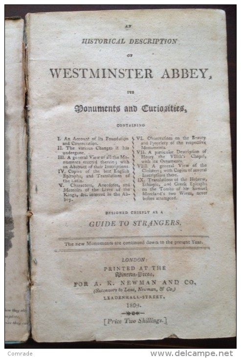 GUIDE TO WESTMINSTER ABBEY London - United Kingdom - Westminster Abbey - Europe