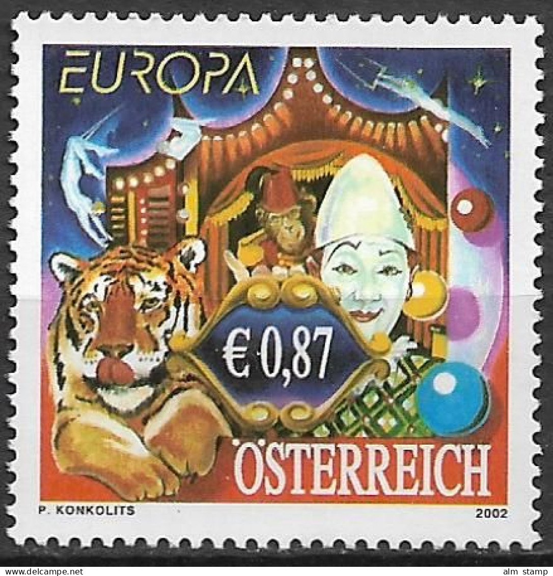 2002 Austria   Mi. 2376 **MNH  Europa - 2002