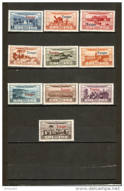 MAROC POSTE AERIENNE  LOT  N°21/32 NEUF*   DE   1928 - Airmail