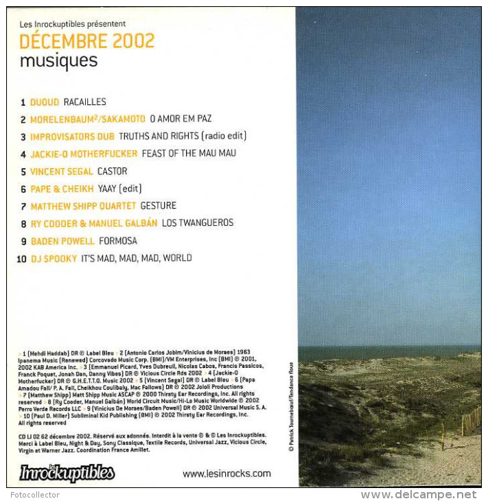 Les Inrockuptibles Musiques Décembre 2002 - Hit-Compilations