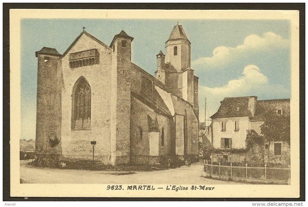 MARTEL L'Eglise Saint Maur (Rivière-Bureau) Lot (46) - Autres & Non Classés