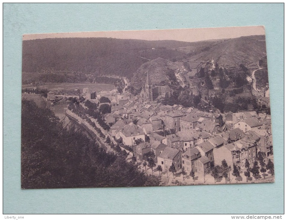 Panorama Avec Le Vieux Château ...Vue Prise De Corumont / Anno 1932 ( Zie Foto Voor Details ) !! - La-Roche-en-Ardenne