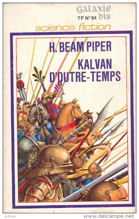 GALAXIE-BIS -  N° 24 - 1972 -  BEAM PIPER - KALVAN D'OUTRE-TEMPS - Opta