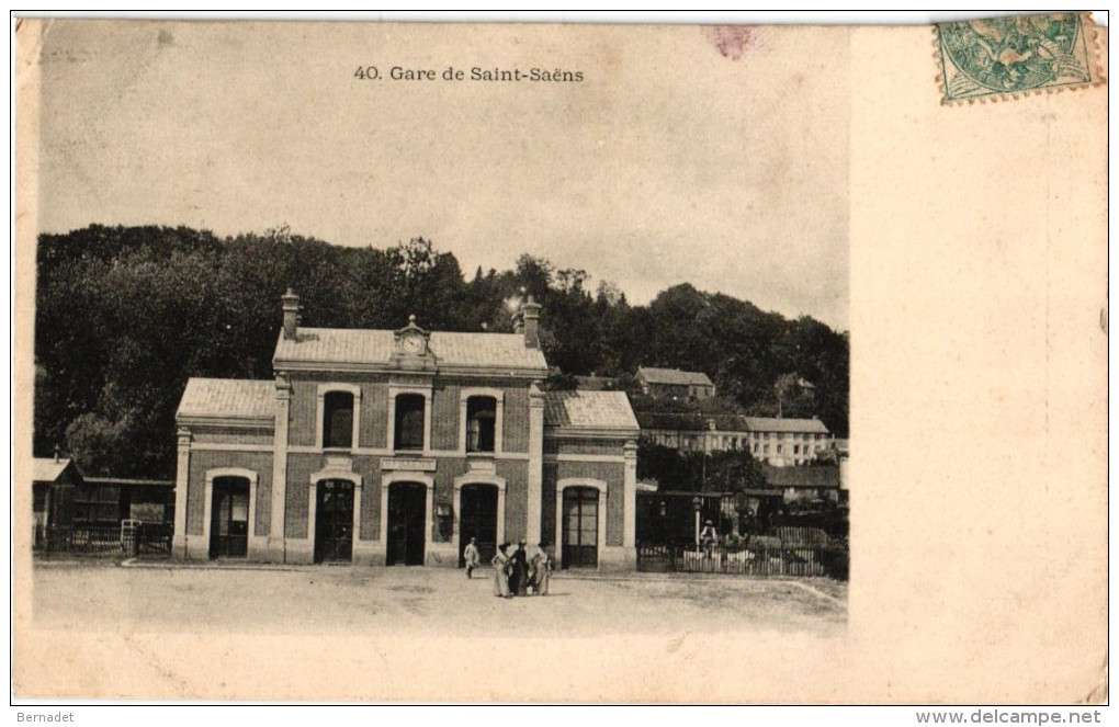 GARE DE SAINT SAENS - Saint Saens