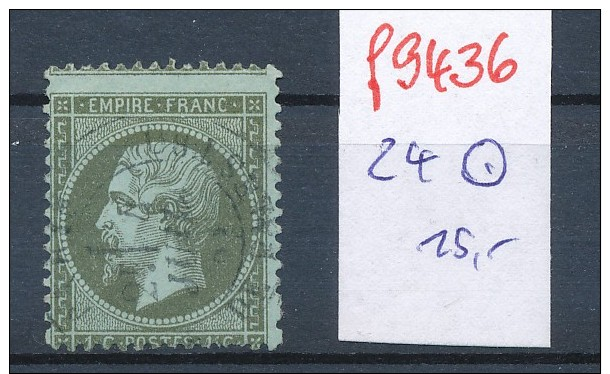 Frankreich   Nr.  24    O   (f9436 ) Siehe Scan  ! - 1862 Napoleon III