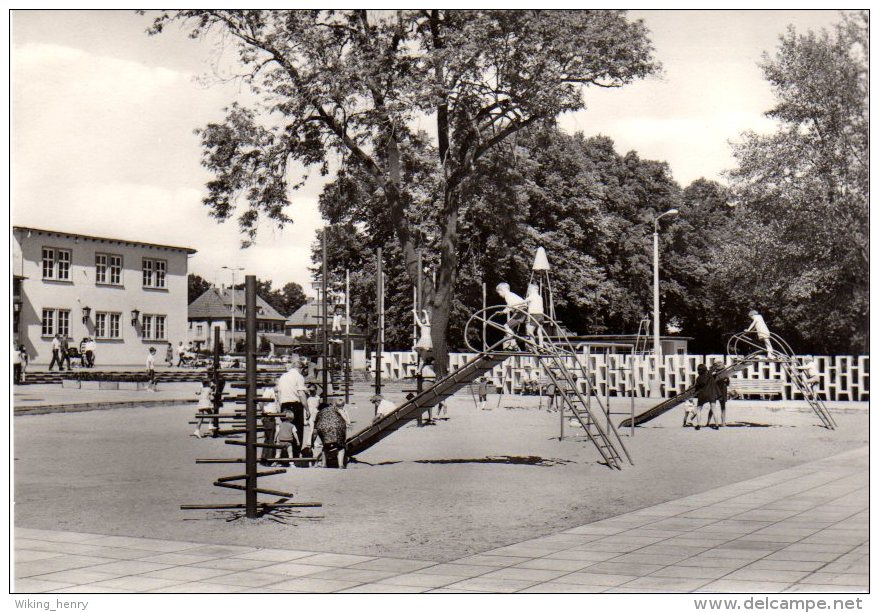 Mühlhausen In Thüringen - S/w Spielplatz Naherholungszentrum Schwanenteich - Muehlhausen