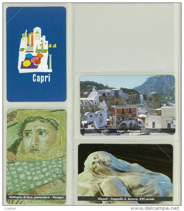 Carte Telefoniche: Serie “ Serie Turistica “ Campania - Serie 7 Valori - Nuova - Omaggio  - T - POLAROID - Private-Omaggi