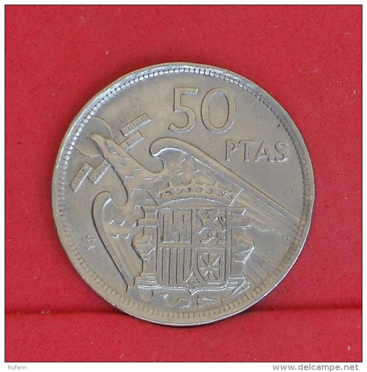 SPAIN  50  PESETAS  1957  19-58 KM# 788  -    (Nº10886) - 50 Peseta