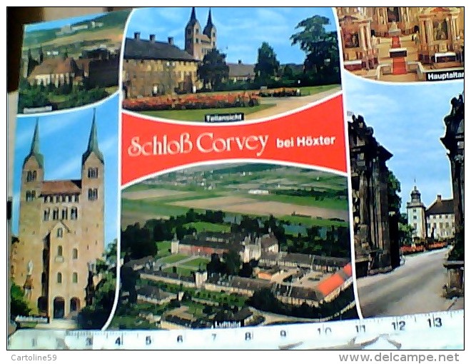 GERMANY  Hoxter Schloss Corvey  CASTLE STAMP  SELO EUROPA CEPT  60 1988 VB1988 ER14155 - Höxter