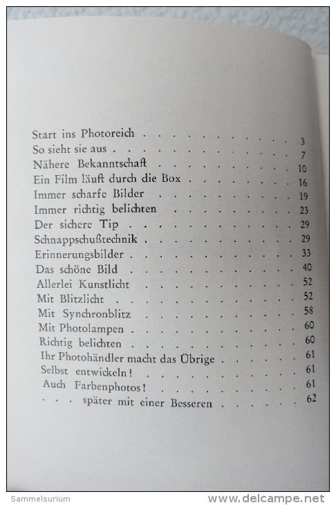 Dr. Walter Kross "Erst Mit Der Box Und Dann..." Mit 25 Box-Aufnahmen Und 5 Zeichnungen - Fotografie