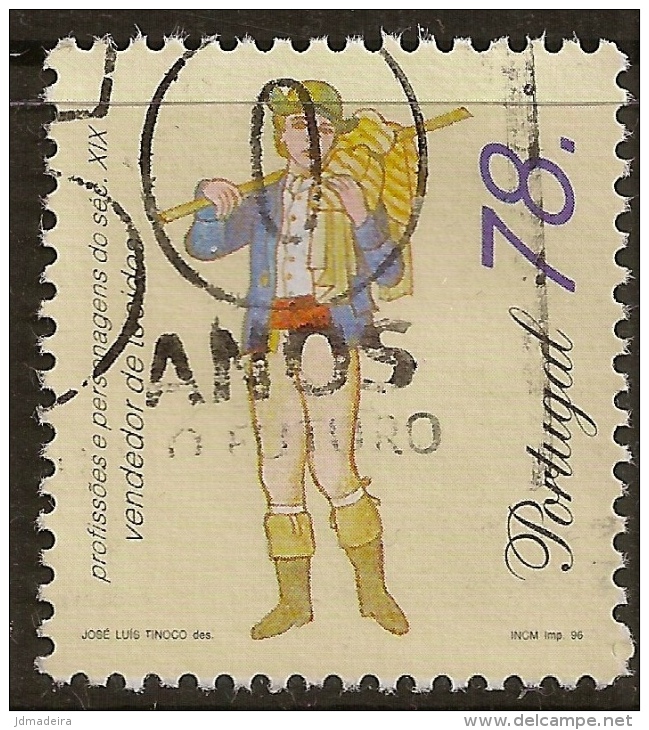 Portugal - 1996 Professions And Characters 78. Used Stamp - Oblitérés