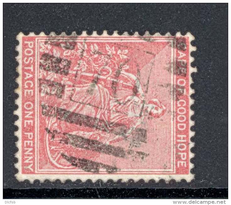 CAPE Of GOOD HOPE, Barred Numeral Postmark Nr 70 (wmk Crown CC) - Kaap De Goede Hoop (1853-1904)