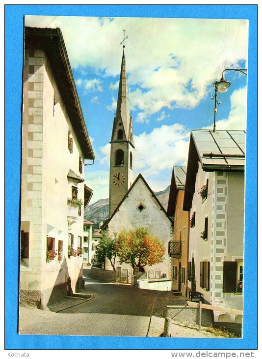 Q365, S-Chanf, Oberengadin,GF, Circulée 1984 - S-chanf