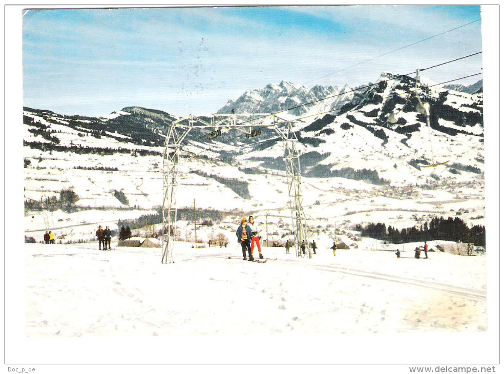 Schweiz - Wintersportplatz Krummenau - Obertoggenburg - Ski - Nice Stamps - Krummenau