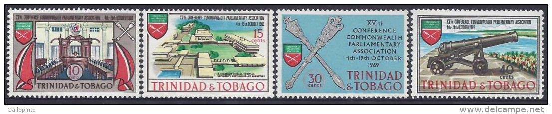 TRINIDAD & TOBAGO CONFERENCE COMMONWEALTH PARLIAMENTARY MNH 1969 - Trinité & Tobago (1962-...)