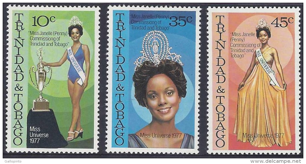 TRINIDAD & TOBAGO MISS UNIVERSE '77 MNH 1978 - Trinidad & Tobago (1962-...)