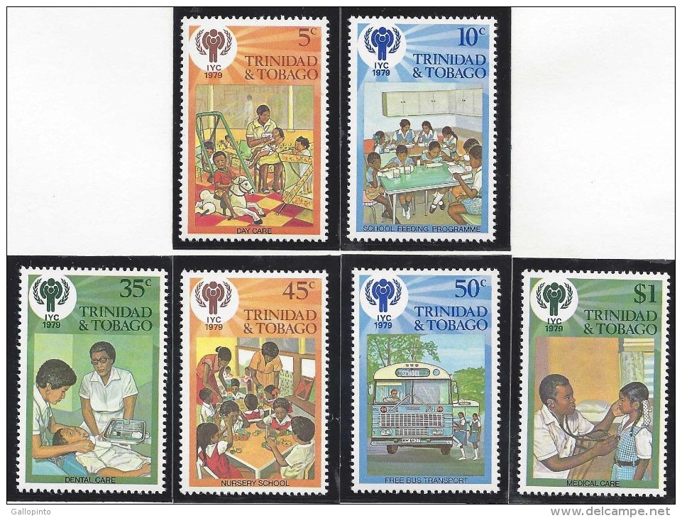 TRINIDAD & TOBAGO INTERNATIONAL YEAR Of The CHILD MNH 1979 - Trinité & Tobago (1962-...)