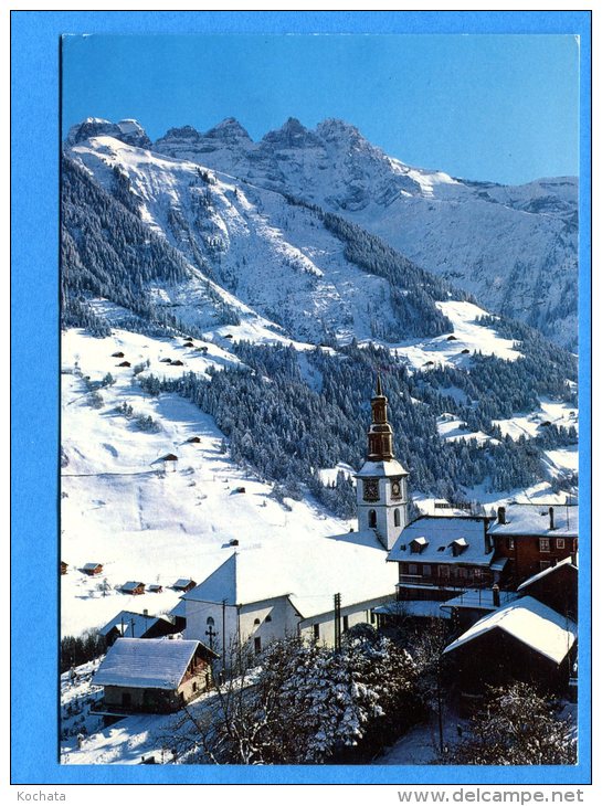 Q378, Val D'Illiez Et Les Dents Du Midi, 13716 ,GF, Circulée 1976 - Val-d'Illiez 