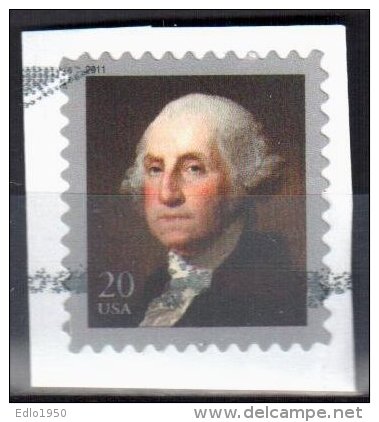 United States 2011 George Washington Sc # 4814 - Mi.4676BA - Used - Used Stamps