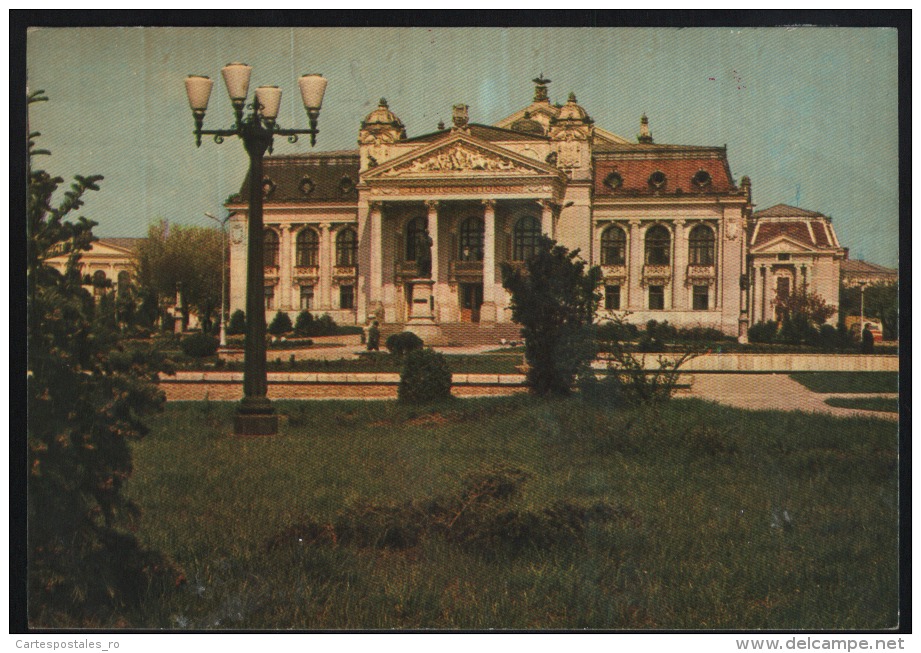 Iasi-National Theatre-Vasile Alecsandri Statue-used,perfect Shape - Monuments