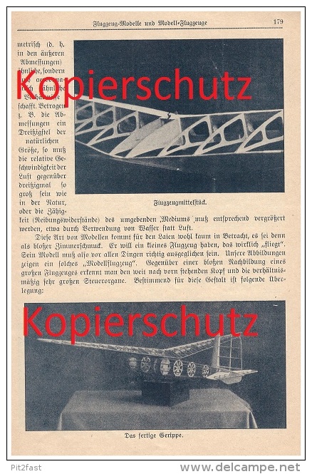 Original Zeitungsbericht - 1926 - Flugzeug - Modelle , Modellbau , Flugzeuge !!! - Aerei E Elicotteri