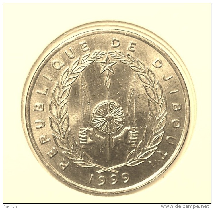 @Y@  Djibouti  1999   20 Franc  (2840) - Gibuti