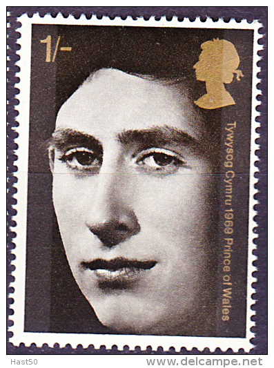 Großbritannien Great Britain Grande-Bretagne - Prinz Von Wales (MiNr.522/6) 1969  - Postfrisch MNH - Unused Stamps