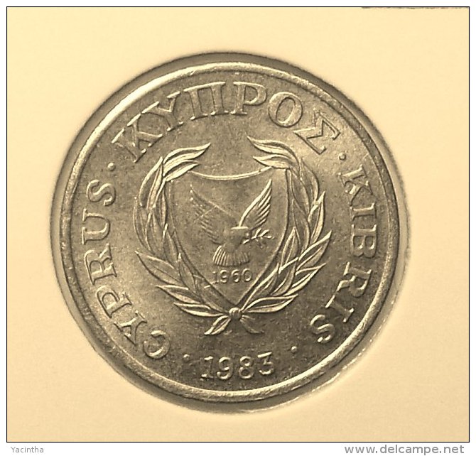 @Y@    Cyprus   1 Cent     1983    Unc  (2849) - Zypern