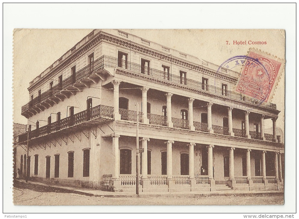 2481 PARAGUAY ASUNCION HOTEL COSMOS POSTAL POSTCARD - Paraguay