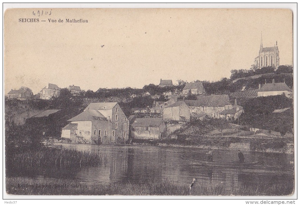 Vue De Matheflon - Seiches Sur Le Loir