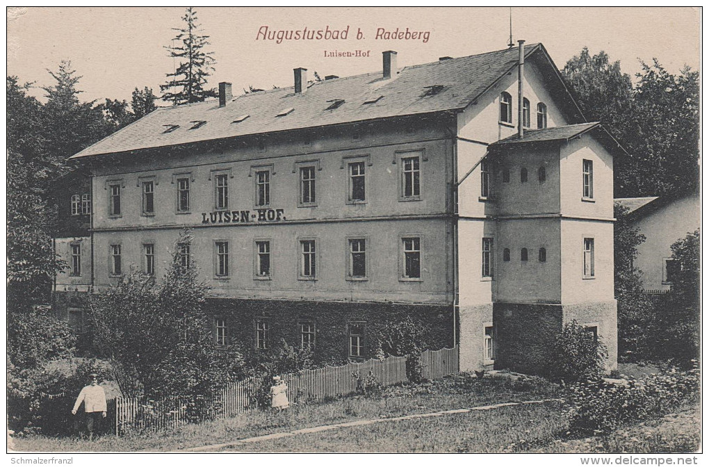 AK Dresdner Heide Augustusbad Luisen Hof Luisenhof Bei Liegau Radeberg Langebrück Wacha Lotzdorf Ottendorf Dresden - Radeberg