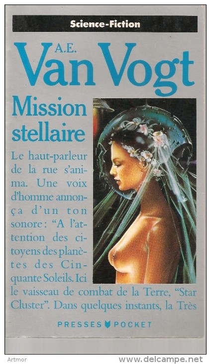 N° 5009 - REED 1990 - VAN VOGT - MISSION STELLAIRE - Presses Pocket