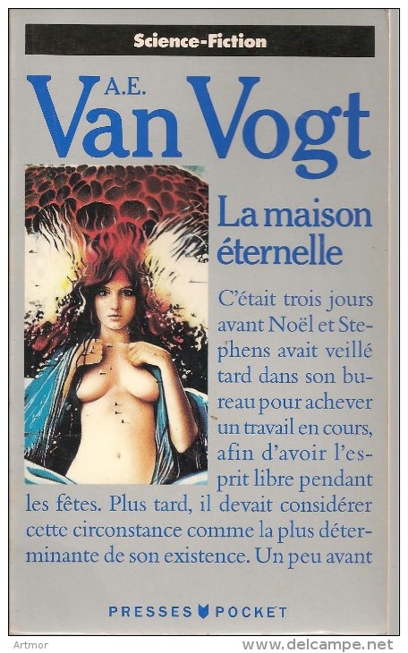 N° 5011 - REED 1990 - VAN VOGT - LA MAISON ETERNELLE - Presses Pocket