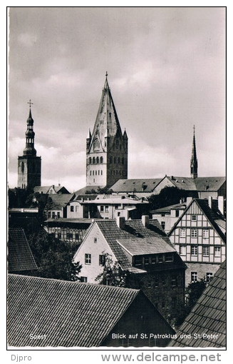 Soest Blick Auf St Patroklus Und St Peter - Soest