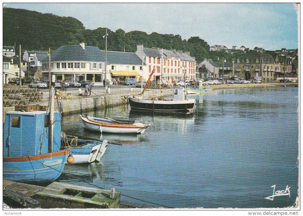 Francia--Perros-Guirec---22--Le Port--1965-----Cachet-Trelevern-Cotes Du Nord---pour, Asmieres - Perros-Guirec