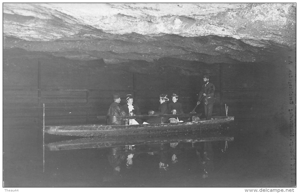 ¤¤  -   Carte-Photo  -   BERCHTESGADEN   -  Barque Avec Passagers Dans Une Grotte Souterraine , Spéléologie        -  ¤¤ - Berchtesgaden