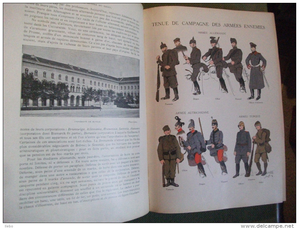 La Guerre Du Droit 1914 Hinzelin Ww1 Guerre Militaire Planches Illustré - War 1914-18