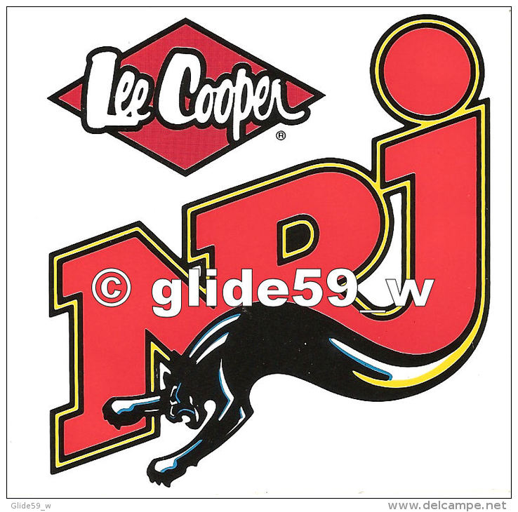 Autocollant - NRJ - Lee Cooper - Autocollants