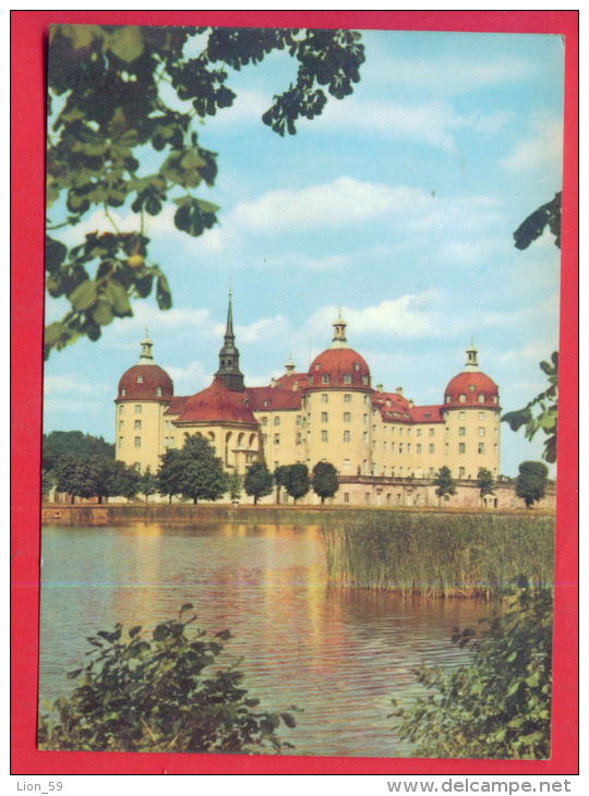 162461 / MORITZBURG - MUSEUM SCHLOSS  CASTLE , LAKE  - Germany Deutschland Allemagne Germania - Moritzburg